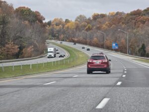 Near Floyds Knobs Fall Trees